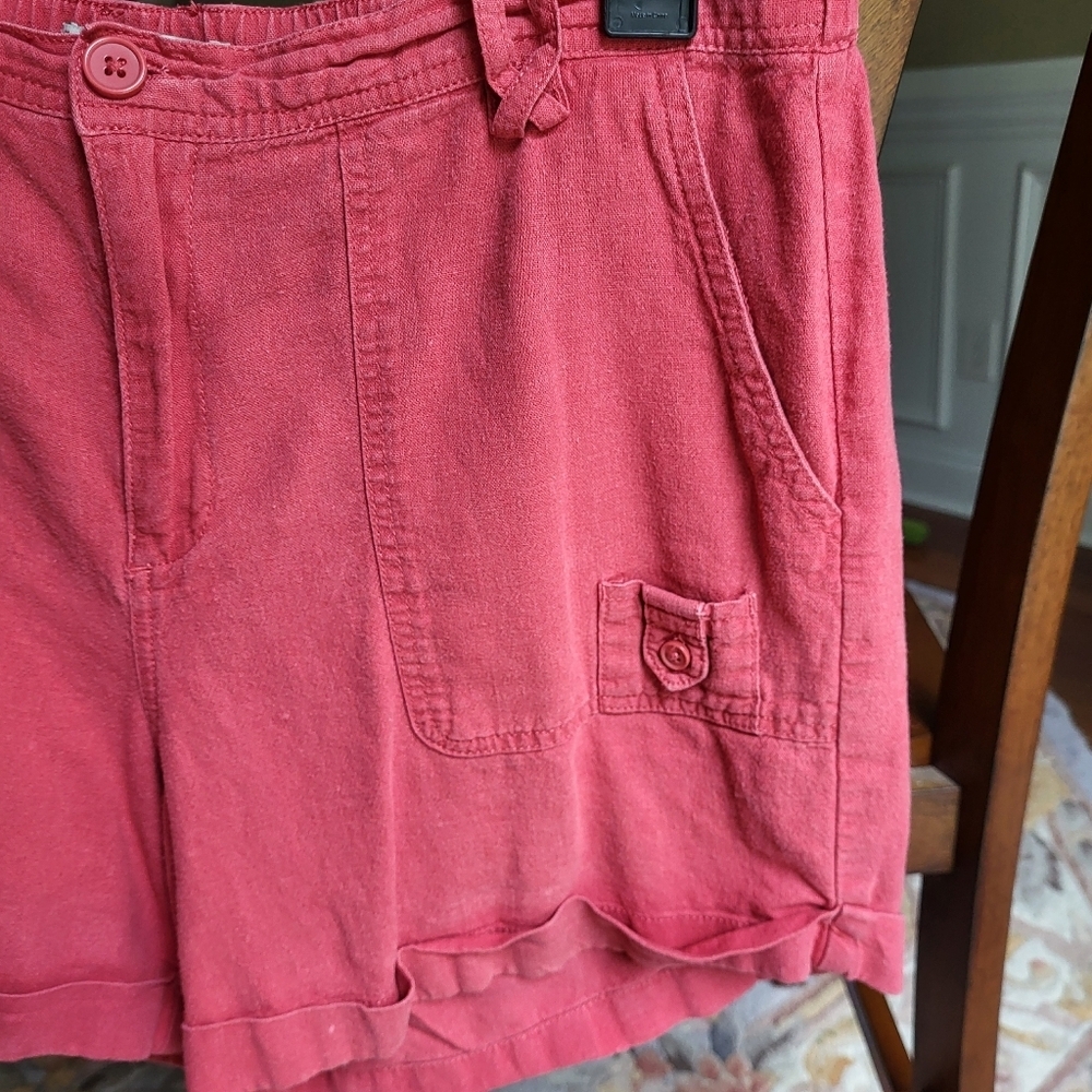 Vintage America Rose/Coral Red Short - Picture 7 of 8